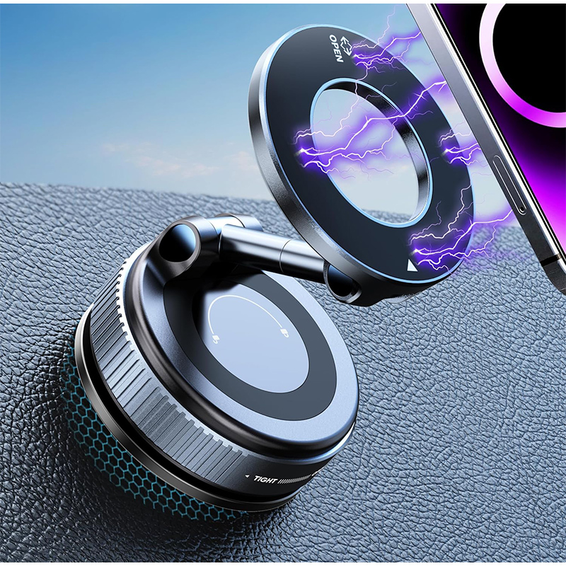 Magazine File Holder - Foldable Magnetic Phone Holder for Car