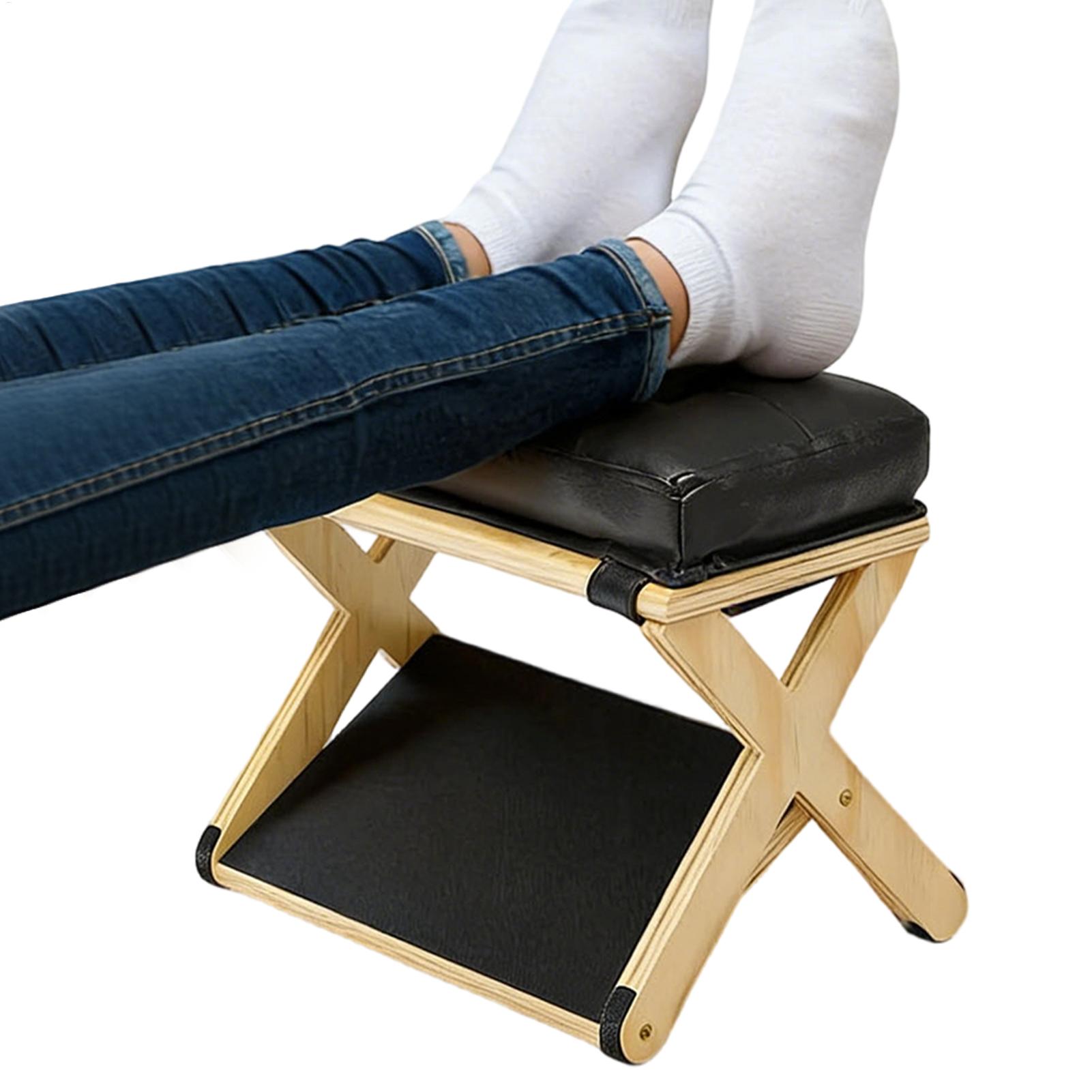 Office Furniture Suppliers - Foot Rest Under Desk Wooden Double-Layer