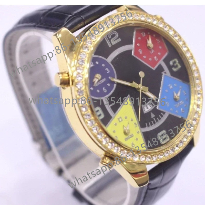 Five Time Zone Men's Watch Qua - Office Furniture Zone ulasan dan harga