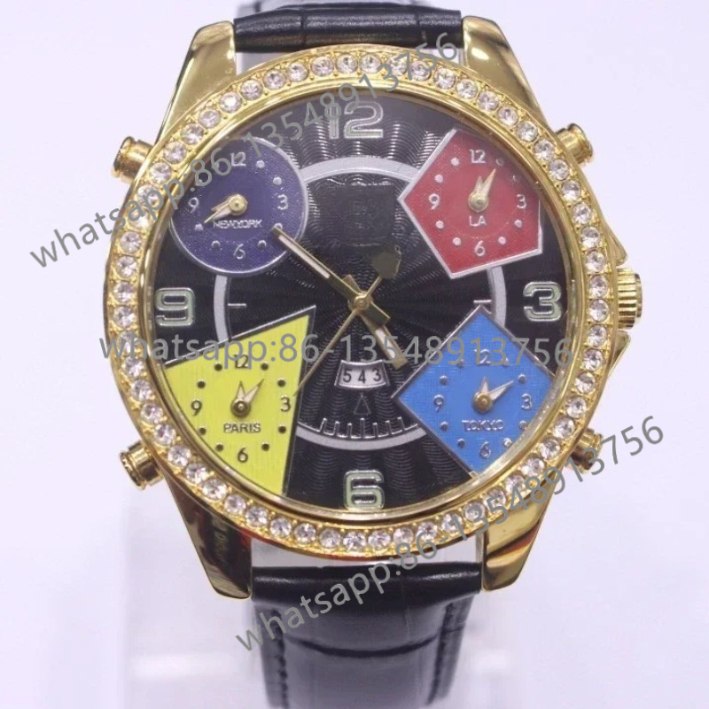 Five Time Zone Men's Watch Qua - Office Furniture Zone ulasan dan harga