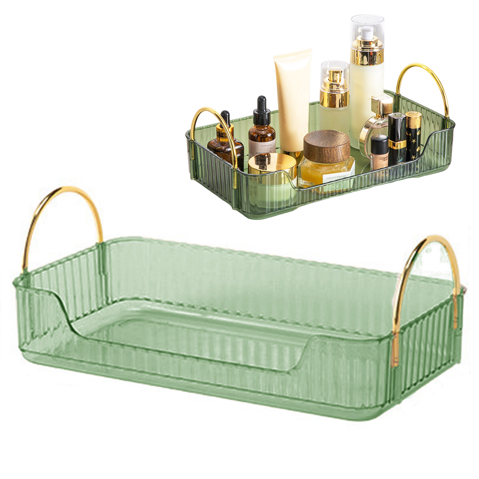 Bathroom Organizer Rack Light  - Drawer Organizer Tray ulasan dan harga