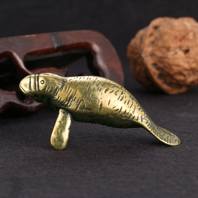 Brass Florida Manatee Decorati - Office Furniture Suppliers ulasan dan harga