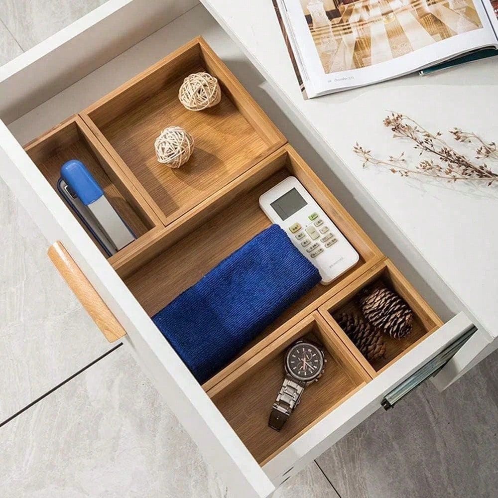 Drawer Organizer With Adjustab - Drawer Organizer Tray ulasan dan harga