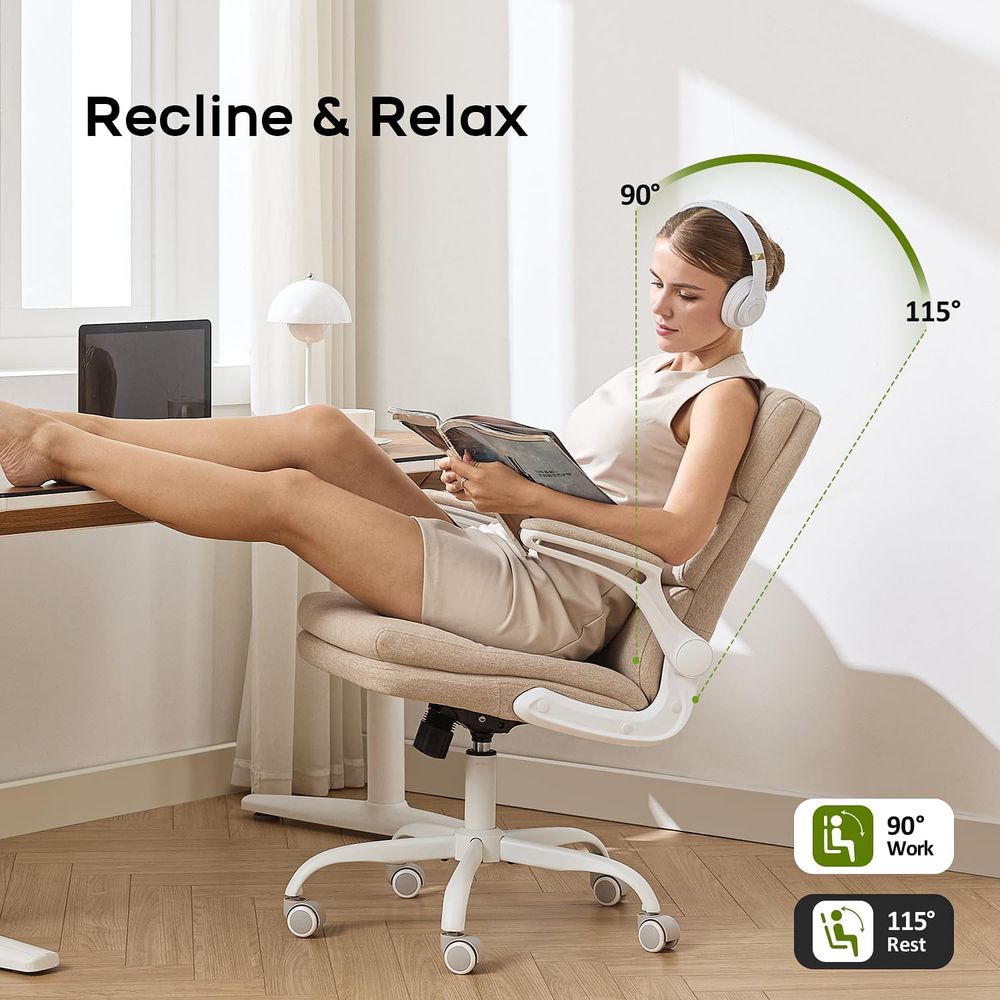 Small Desk Chair, Comy Oice Ch - Office Furniture Zone ulasan dan harga