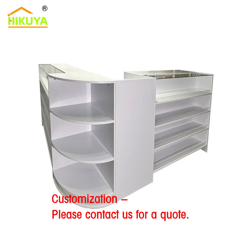 custom.HIKUYA Hot Sale MDF Boa - Reception Desk Counter ulasan dan harga