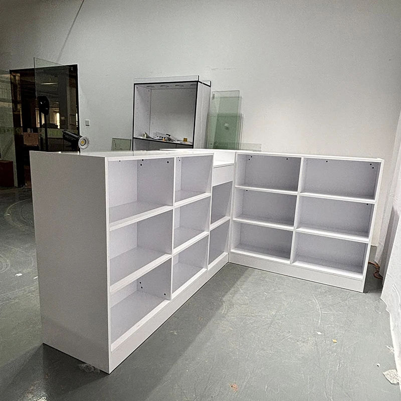 custom.HIKUYA Hot Sale MDF Boa - Reception Desk Counter ulasan dan harga
