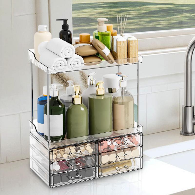 Makeup Organizer Countertop 2- - Drawer Organizer Tray ulasan dan harga