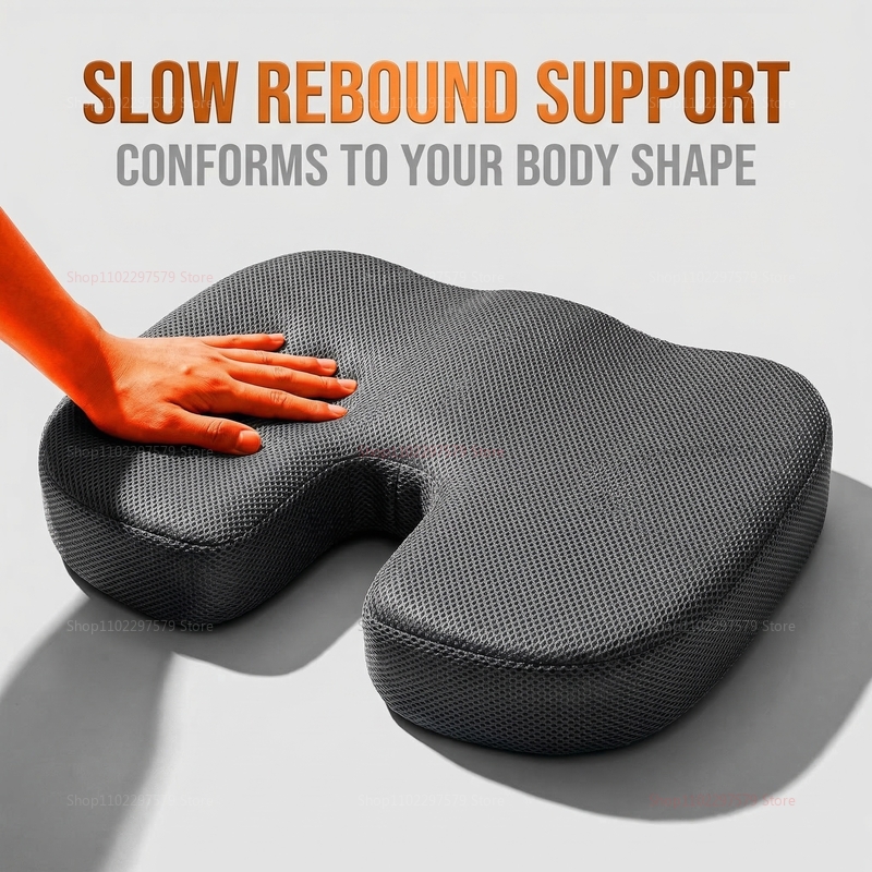 Travel Seat Cushion Memory Foa - Visitor Chair Padded ulasan dan harga