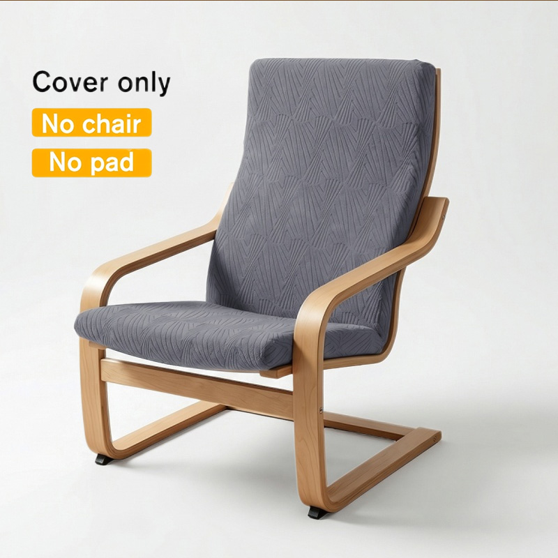 1PC Jacquard Chair Pad Slipcov - Visitor Chair Padded ulasan dan harga