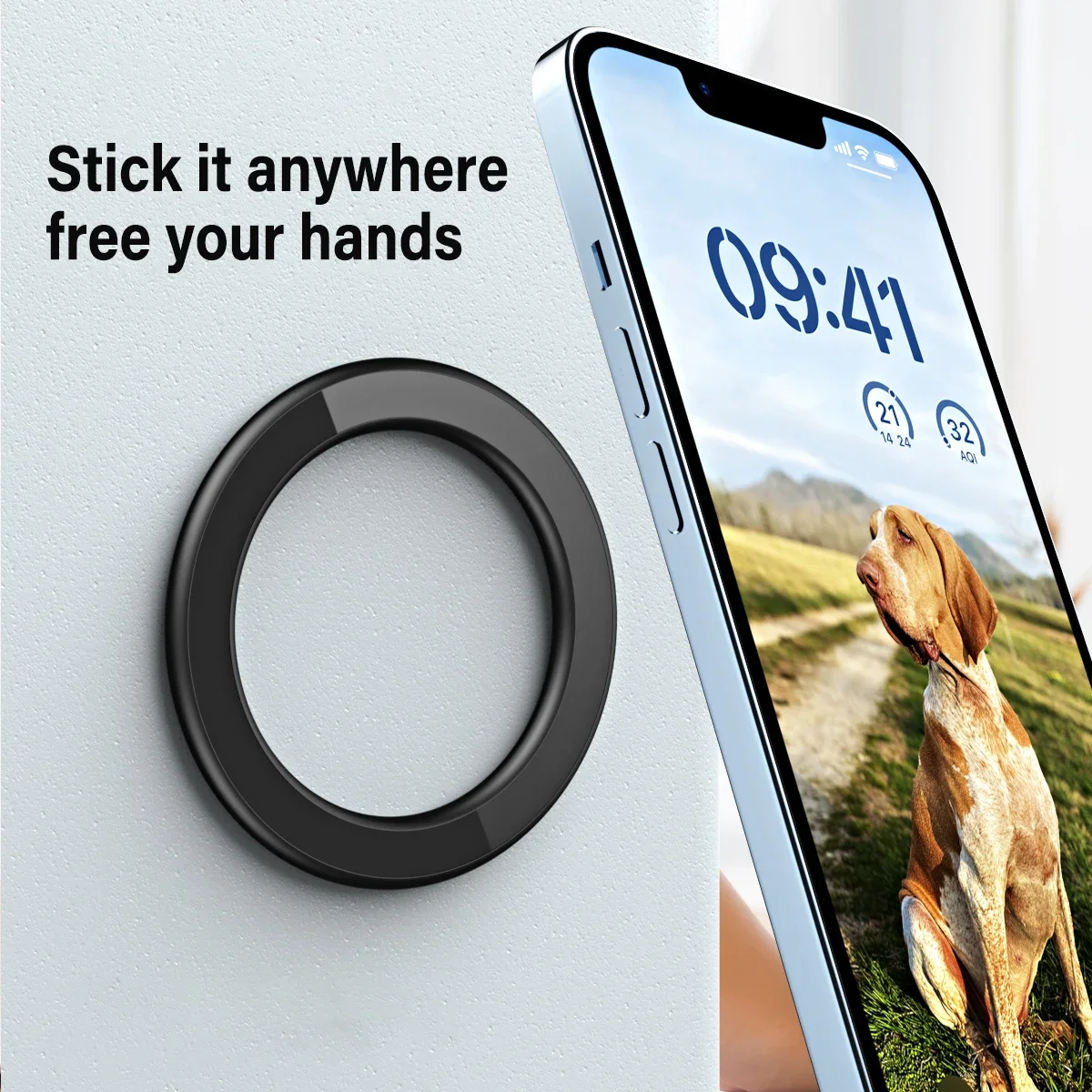 For MagSafe Magnetic Ring Hold - Magazine File Holder ulasan dan harga