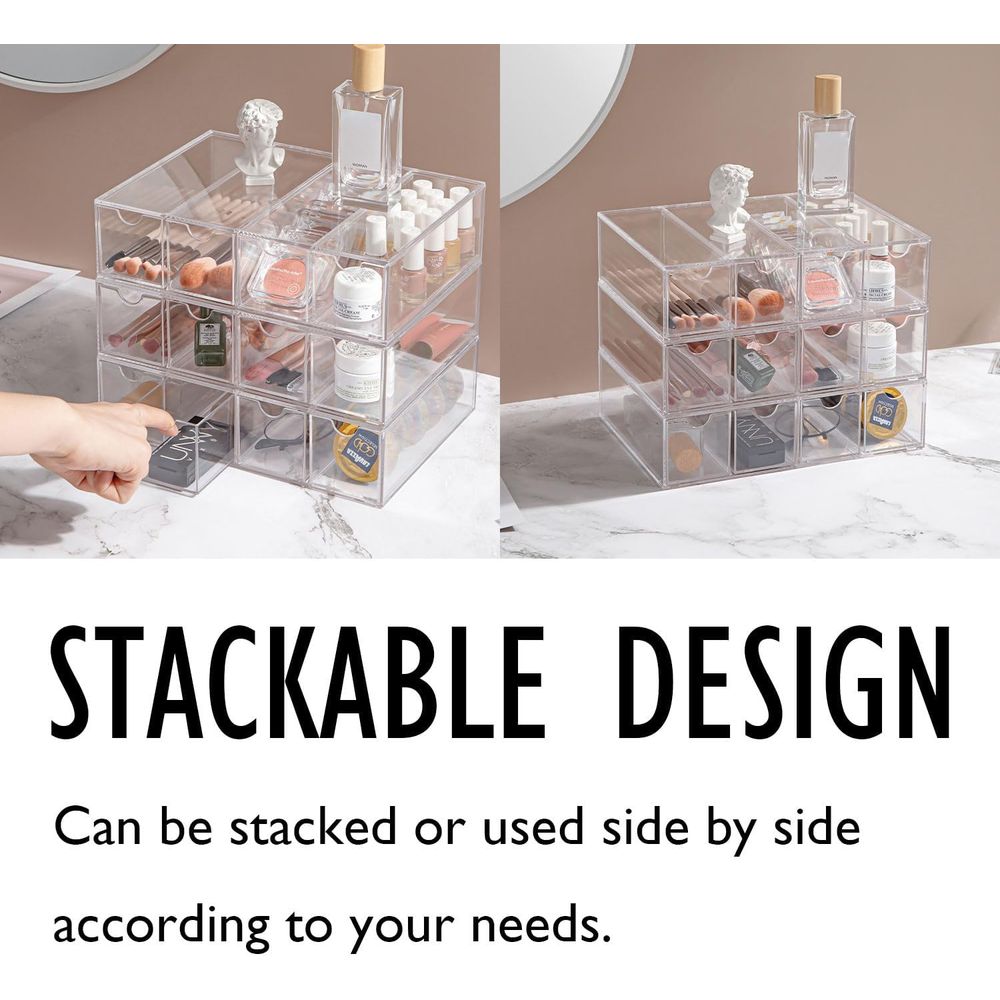 Sunglass Storage Box, Acrylic  - Drawer Organizer Tray ulasan dan harga