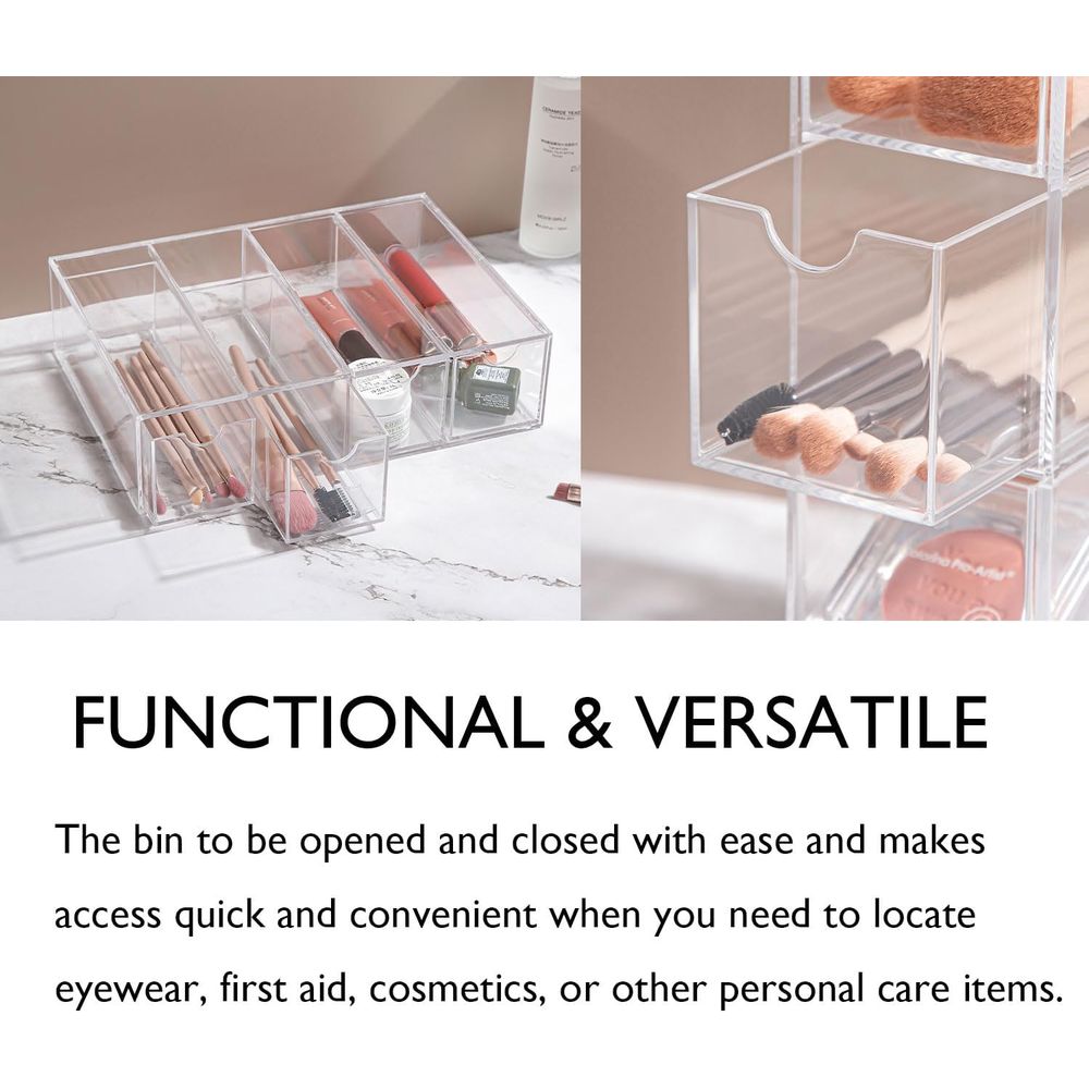 Sunglass Storage Box, Acrylic  - Drawer Organizer Tray ulasan dan harga