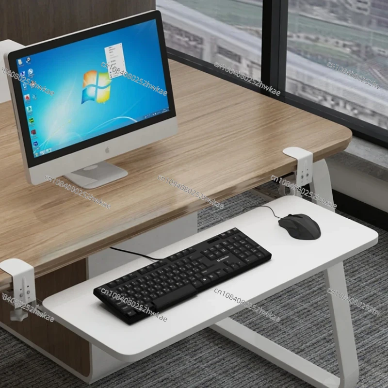 Clamp-On Keyboard Tray Ergonom - Drawer Organizer Tray ulasan dan harga