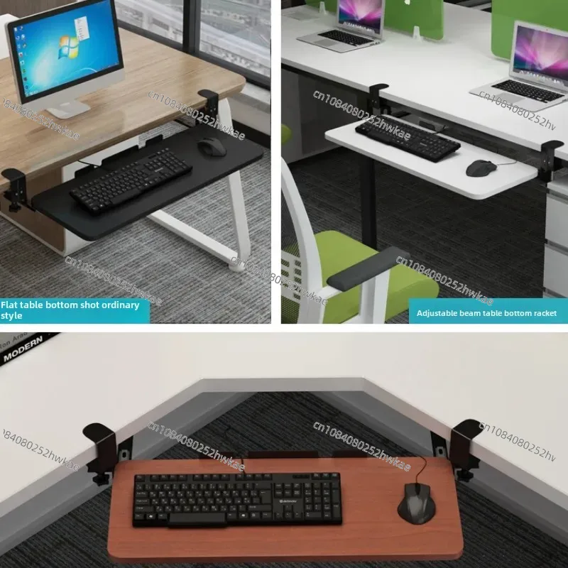 Clamp-On Keyboard Tray Ergonom - Drawer Organizer Tray ulasan dan harga