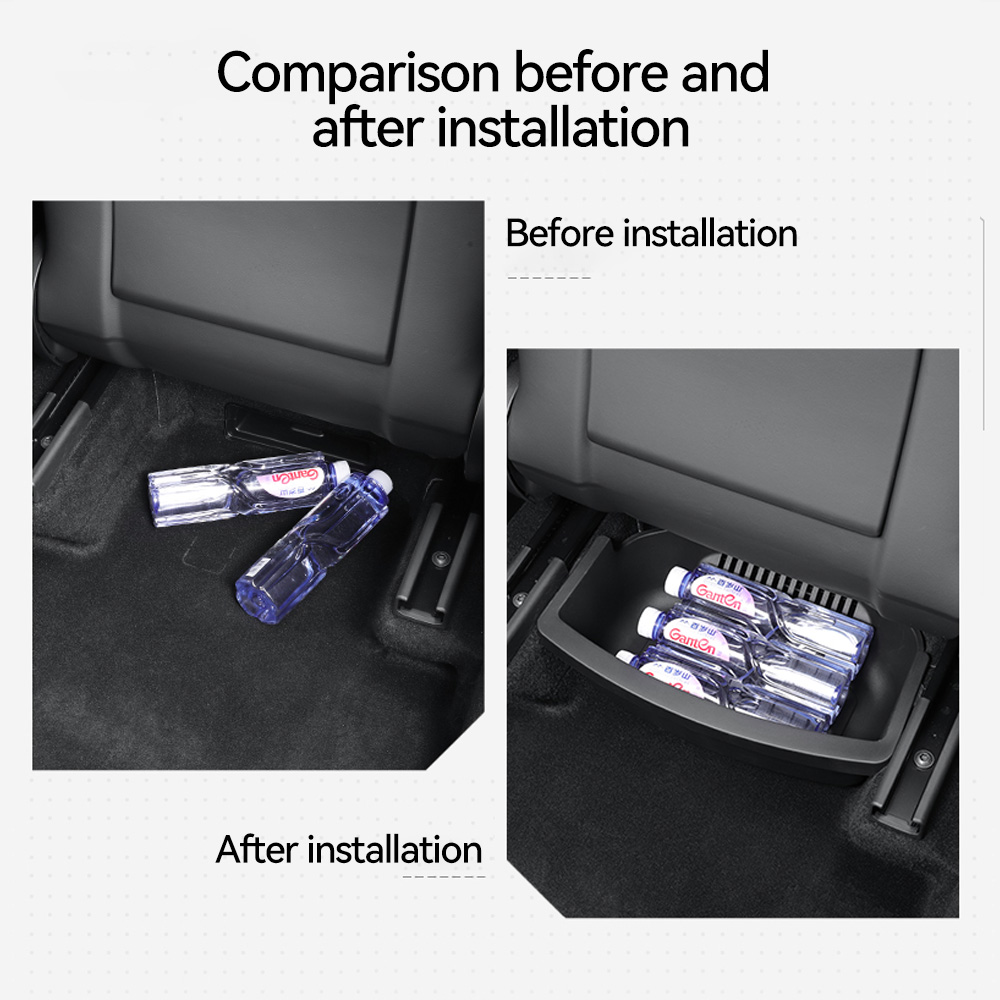 YZ TPE Under Seat Storage Box  - Drawer Organizer Tray ulasan dan harga