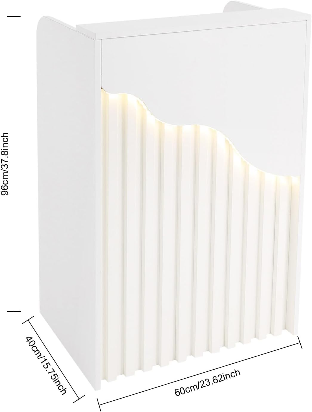 Small Reception Desk with Coun - Reception Desk Counter ulasan dan harga
