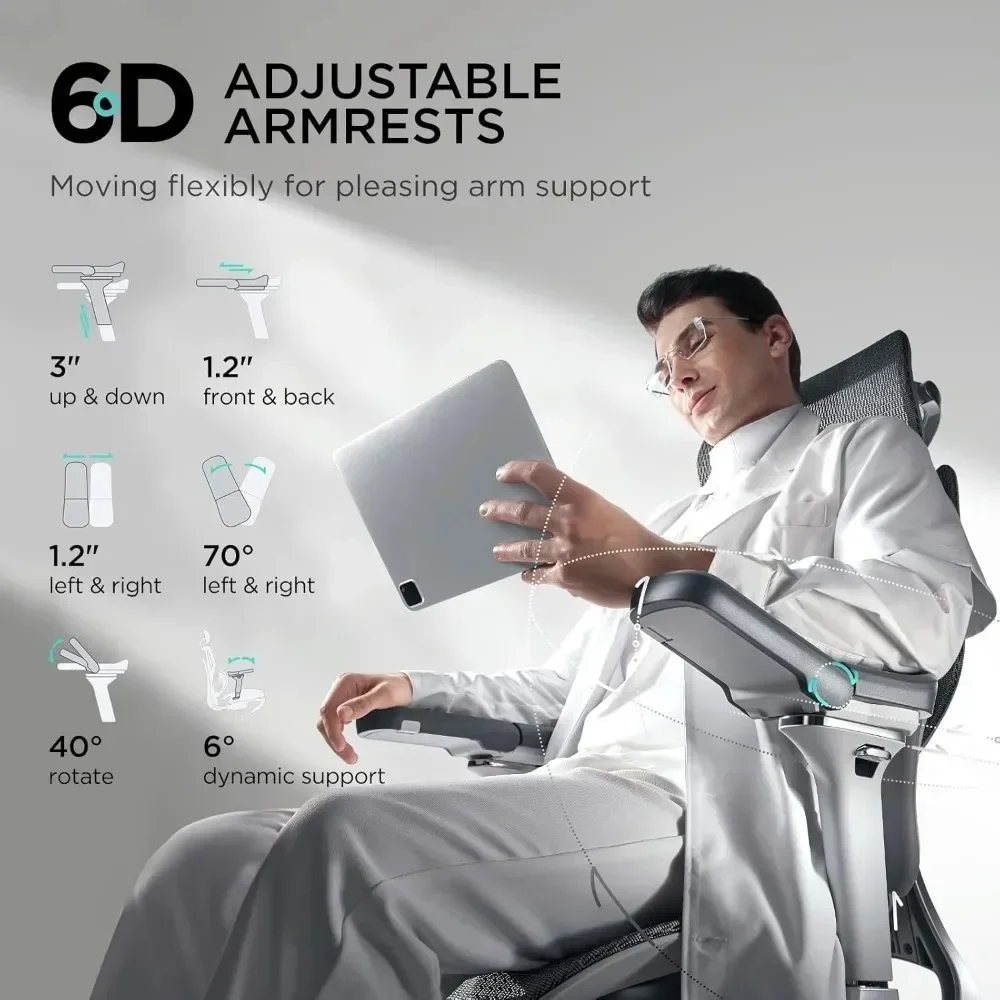 E3 Ergonomic Office Chair with - Office Furniture Zone ulasan dan harga