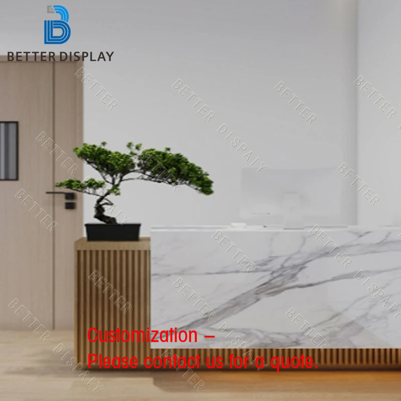 custom.Reception Custom Luxury - Reception Desk Counter ulasan dan harga