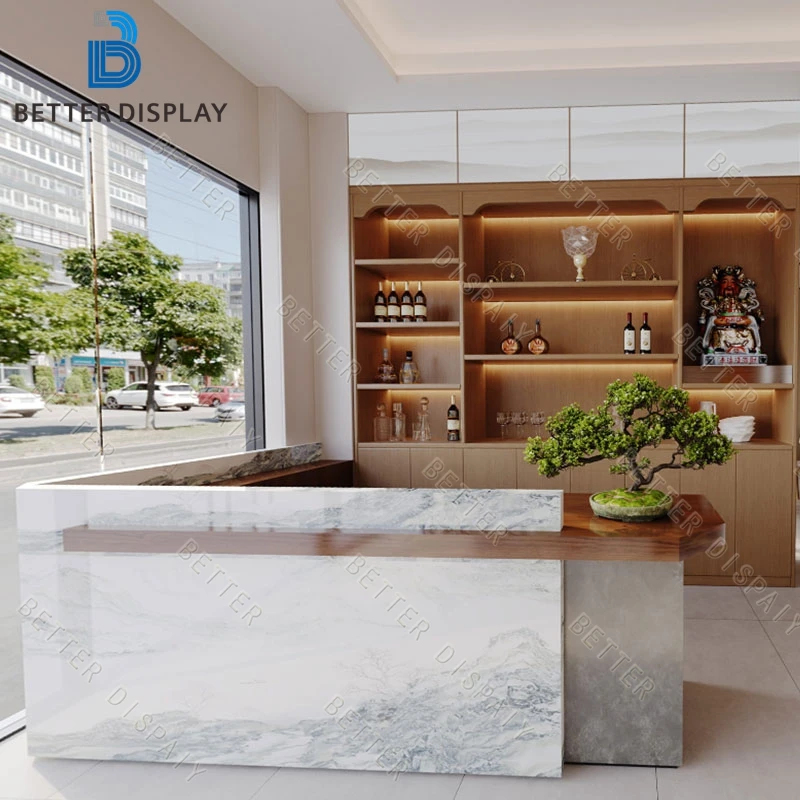 custom.Reception Custom Luxury - Reception Desk Counter ulasan dan harga