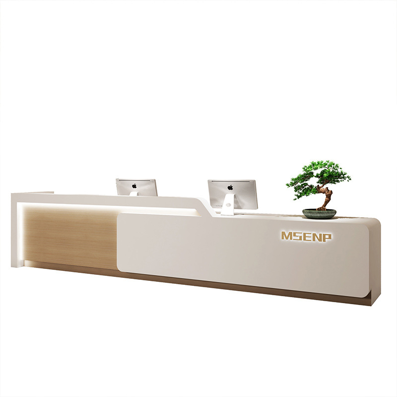High-end Modern Checkout Count - Reception Desk Counter ulasan dan harga