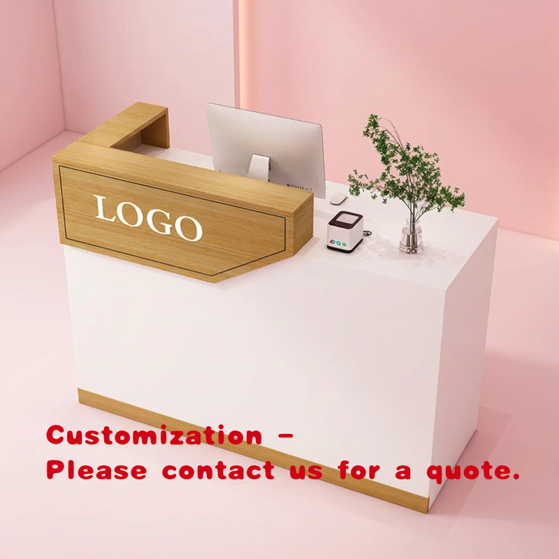 custom.Wooden Hotel Reception  - Reception Desk Counter ulasan dan harga