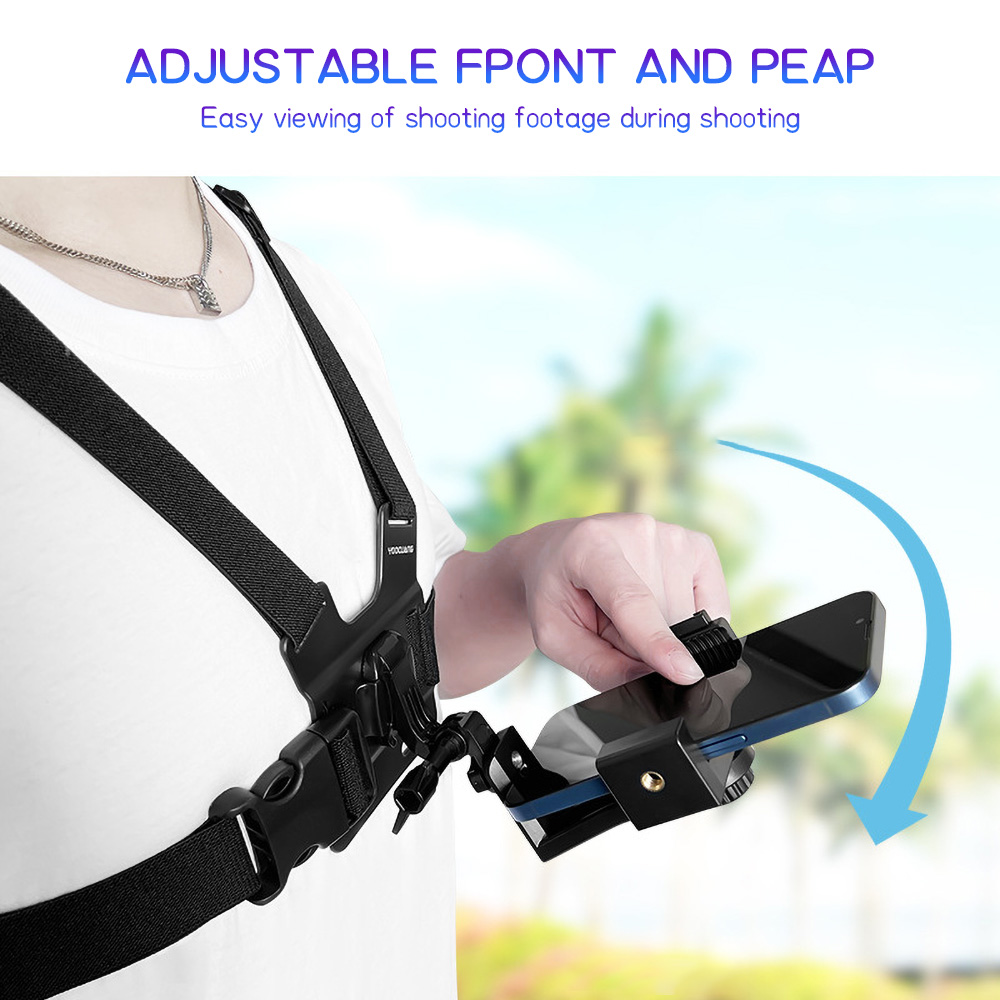 Chest Mount Phone Strap Holder - Magazine File Holder ulasan dan harga