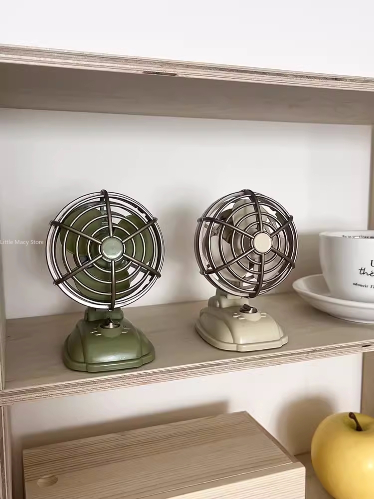 Retro Desktop Small Fan USB Ch - Office Furniture Suppliers ulasan dan harga