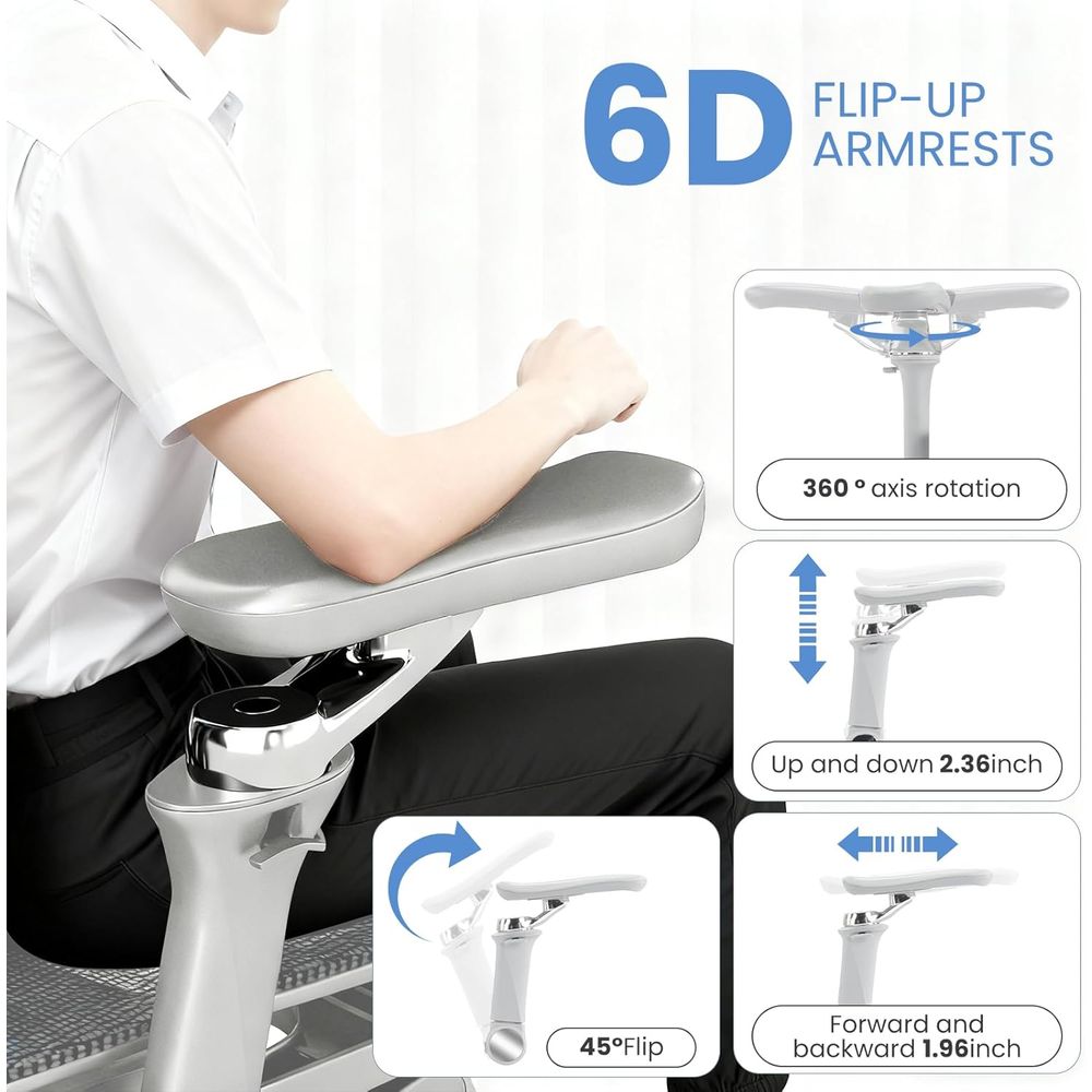 Ergonomic Oice Chair with ootr - Office Furniture Zone ulasan dan harga