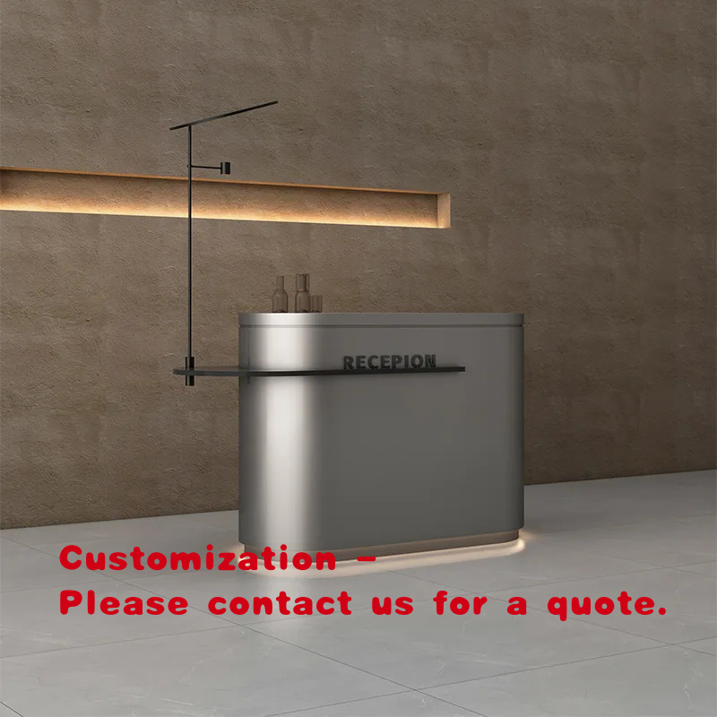 custom.Nordic Minimalist Recep - Reception Desk Counter ulasan dan harga