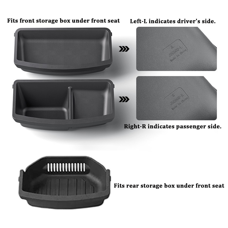Under Seat Storage Box For Tes - Drawer Organizer Tray ulasan dan harga